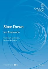 Slow Down Cambiata, Cambiata, Baritone, Bass choral sheet music cover